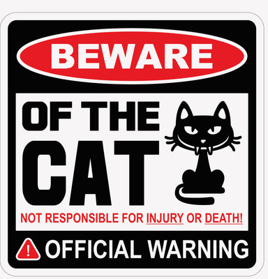 Beware Of Cat 12