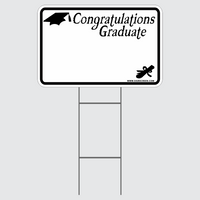 Congrats Grad! Large Yard Sign