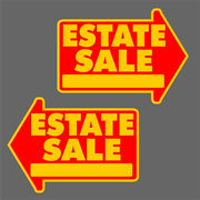 Sale Signs/ Estate Sale/Garage Sale