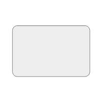 Yard Sign Blank 18"x 12" Rounded Corners