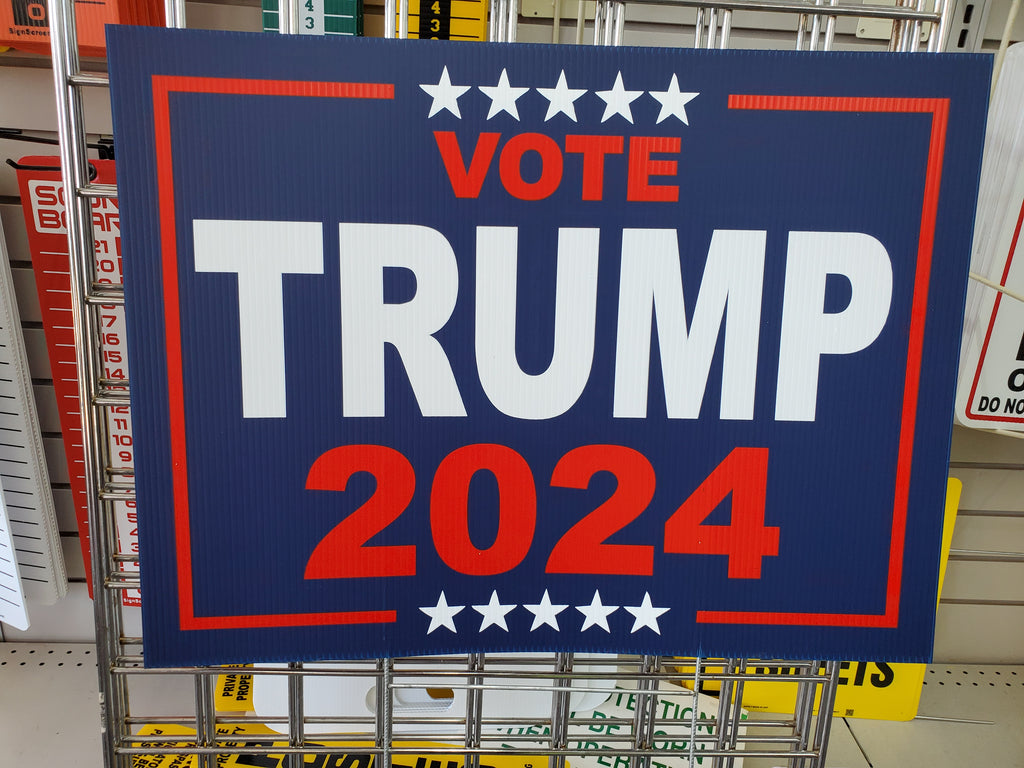 Trump 2025 for President Yard Sign 24x18 Sign ScreenYard Signs