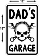 Dads Garage novelty sign