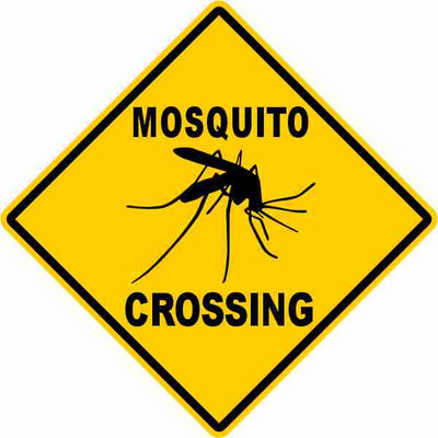 Mosquito Crossing Yard sign 12