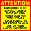 Sign Screen Sign Manufacture