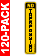 Trespassing Signs~POSTED~120 Pack~NO Hunting~Medium Tree/Post Signs FREE SHIPPING